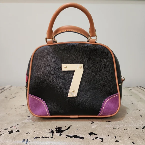 Dooney & Bourke Y2K #7 Hearts and Charms Handbag Purse - Picture 6 of 10